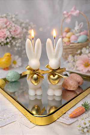 Páscoa - Coelho presente (individual)