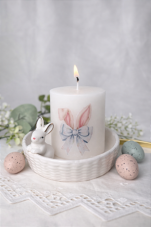 Decoupage Páscoa Cilindro 8cm altura
