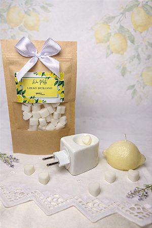 Wax melts - Limão Siciliano - Pastilhas perfumadas