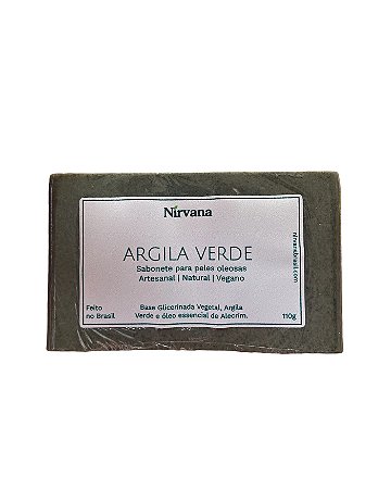 Sabonete Terapêutico para Peles Oleosas Argila Verde