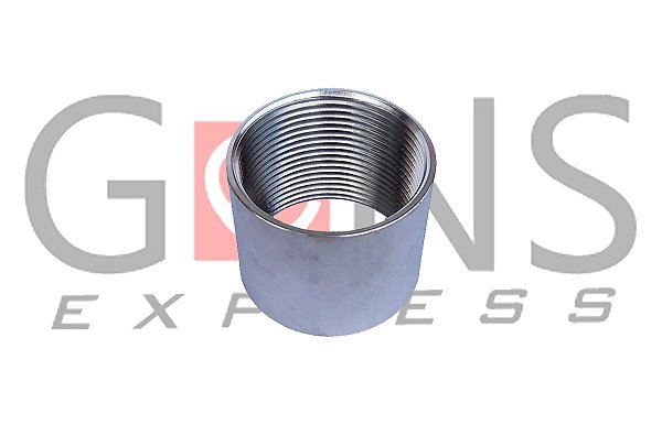 Luva ½” BSP 304 para fixação de Abraçadeira Suporte