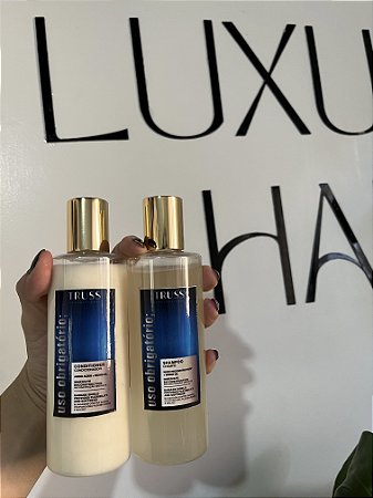 Shampoo e condicionador Truss Uso Obrigadorio