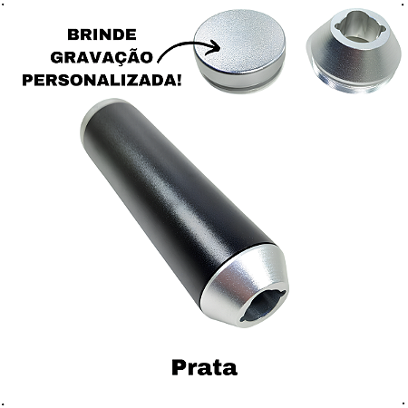 Tube Stock Ø50mm Aluminio Preto + Colorido