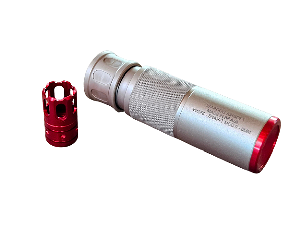 SNAP-T Silencador de engate rapido com Flash Raider