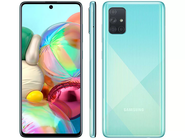 Samsung Galaxy A71 128 GB Azul Muito Bom