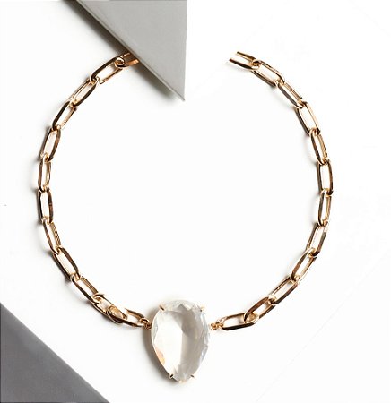 Colar Cartier Gota Cristal