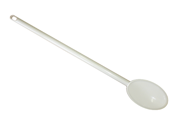 COLHER DE NYLON 45 CM - branco