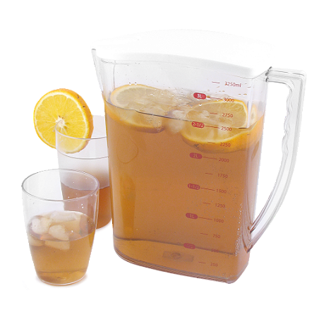 JARRA GRADUADA 3250 ML policarbonato