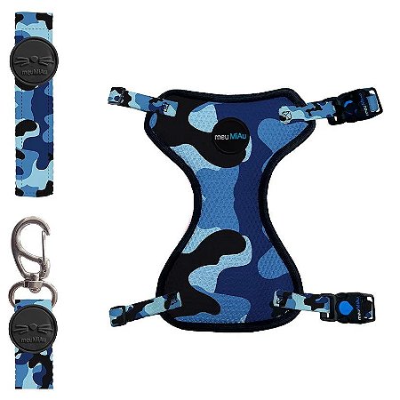 Kit Style Meumiau Camuflado C/ Guia