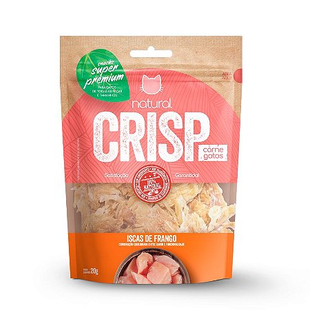 Petisco Natural Crisp Gatos 20g