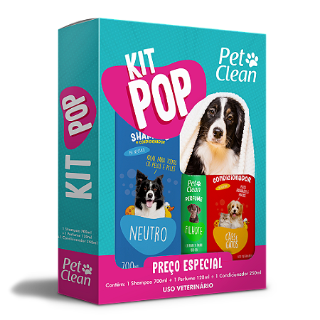 Kit Banho Pet Clean