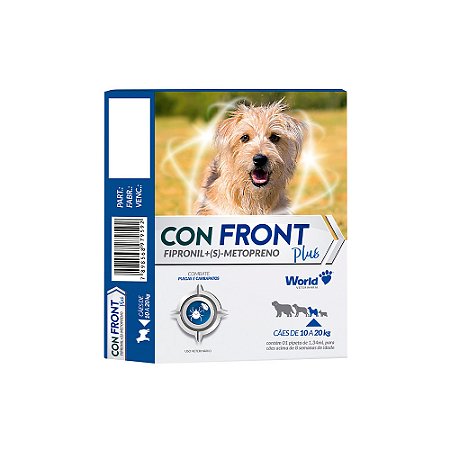 Antiparasitário Confront Plus - 10 a 20 kg