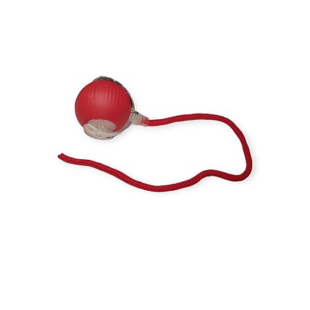 Bolinha Giratória com Corda Vermelho