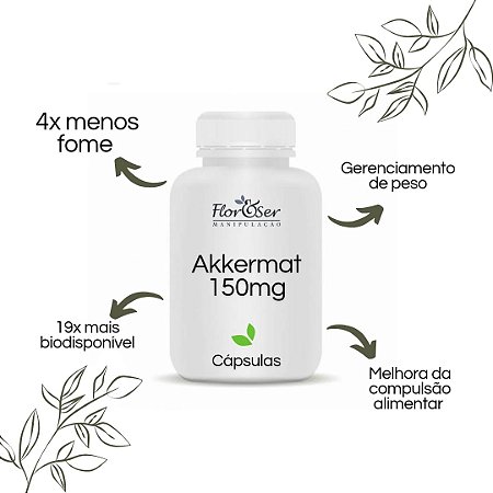 Akkermat 150mg - 30cápsulas