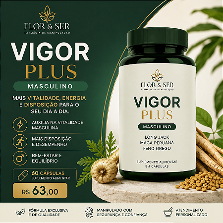 Vigor Plus | Vitalidade Masculina