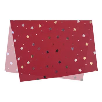 Papel de Seda Decorado 50x70cm Constelação pacote com 50 unidades