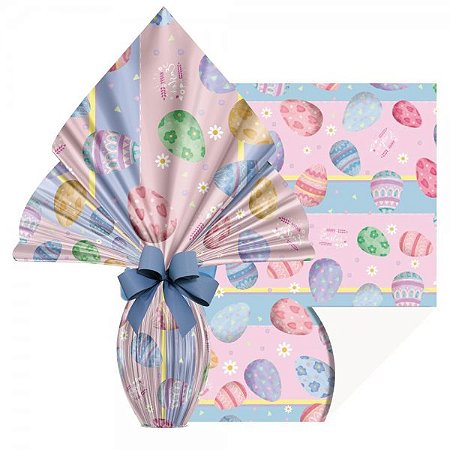 Poli Páscoa Perolizado 70x90cm Páscoa Doce 25 folhas