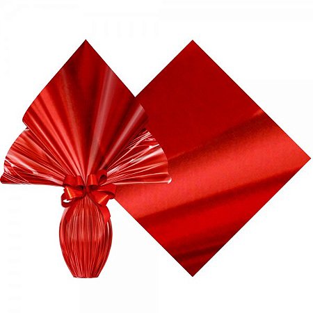 Envelope Páscoa Metal Vermelho 25 unidades