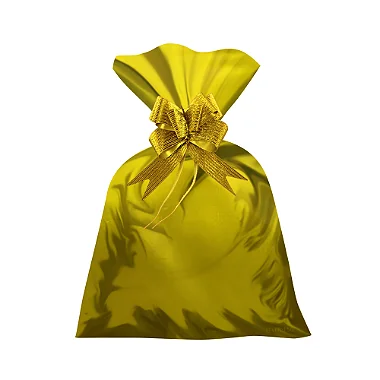 Saco para Presente Metalizado Ouro Liso