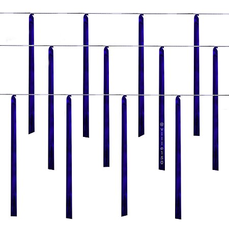 Varal de Fitas Metalizadas Azul - pacote com 10 m