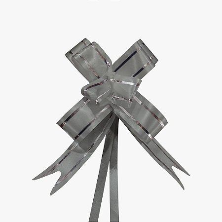 Laço de Armar Prata com Filete Prata