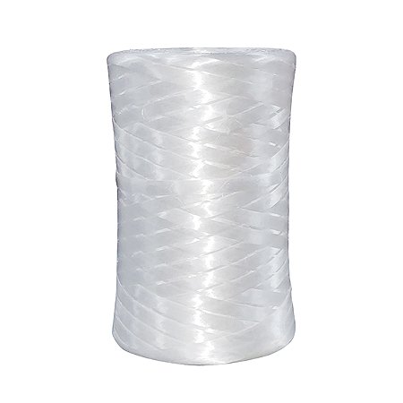 Fitilho Plástico Decorativo 5mm x 300m Branco