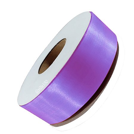 Fita Plástica 30mmx50m Lilás