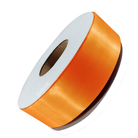 Fita Plástica 30mmx50m Laranja
