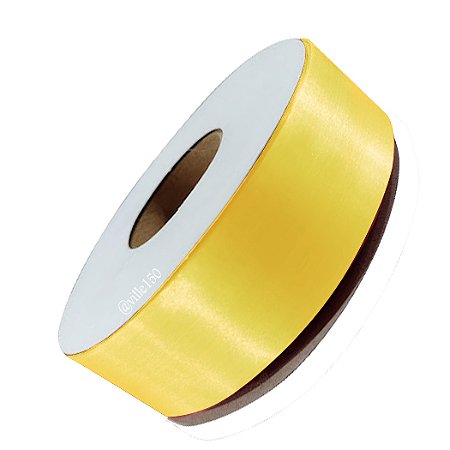 Fita Plástica 30mmx50m Amarelo