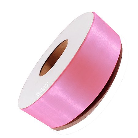 Fita Plástica 30mmx50m Rosa