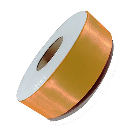 Fita Plástica 30mmx50m Ouro