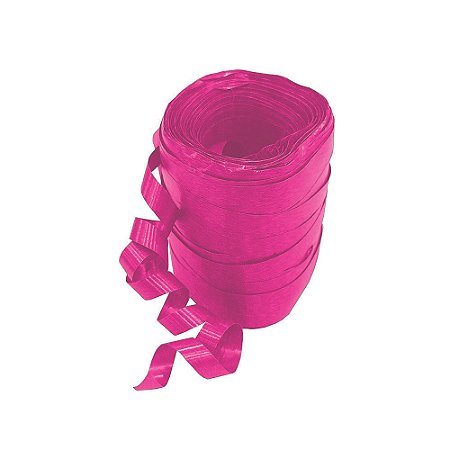 Fitilho Plástico 5mm x 50m Pink - pacote com 10 rolos