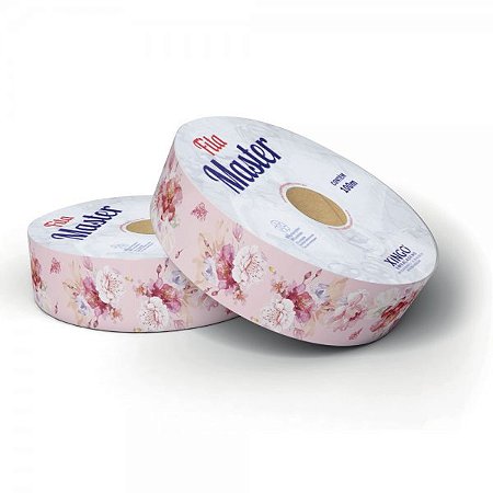 Fita Plástica Decorada 32mm x 100m Master Fiorella