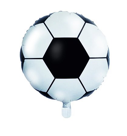Balão Metalizado 18 Bola de Futebol
