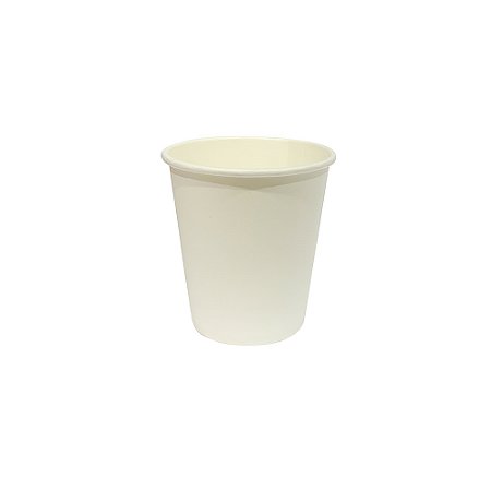 Copo de Papel Branco 30ml - Pacote com 40 unidades