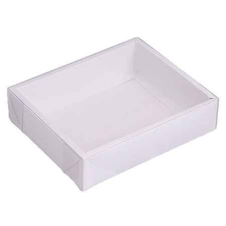 Caixa Moldura 03 Retangular com Tampa Transparente 19,5x15,5x4,0cm