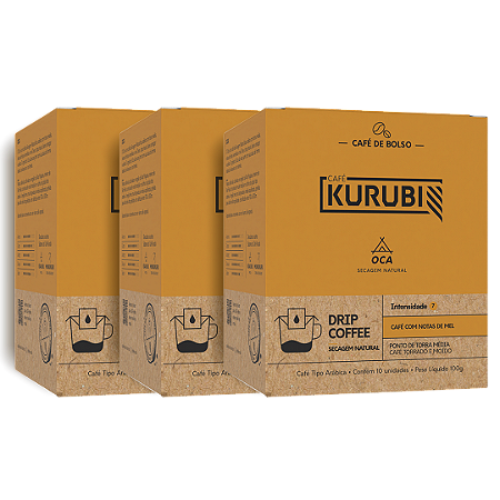 COMBO Drip - OCA | 3 Caixas