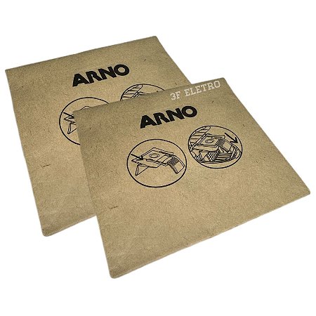 Kit C/2 Filtro Saco Papel Original Aspirador de Pó Arno Nitro ( Alta Qualidade )