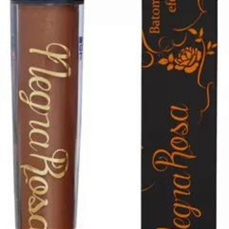 Batom Líquido Matte Aisha Negra Rosa  4ml