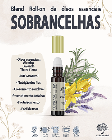 Óleo para Sobrancelhas Essencial Blend 5ml