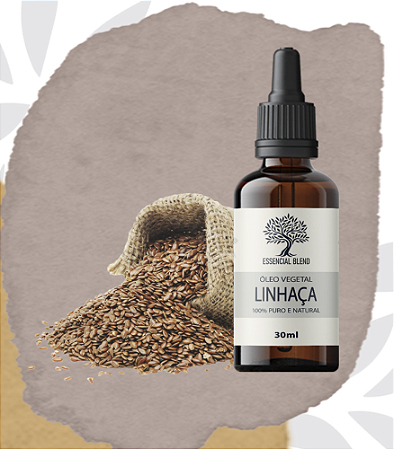 Óleo vegetal de Linhaça 100% puro - EssencialBlend