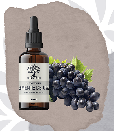 Óleo vegetal de Semente de Uva 100% puro - EssencialBlend