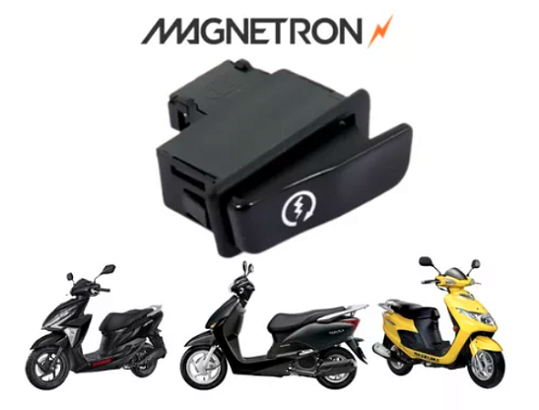 BOTÃO DE PARTIDA HONDA LEAD 110CC / ELITE 125CC / SUZUKI BURGMAN 125CC