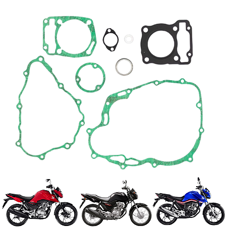 Jogo De Juntas Honda Bros 160 Cg Fan Star Titan 160