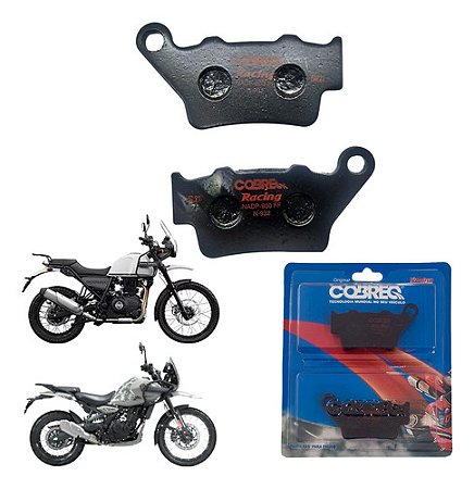 Pastilha De Freio Traseira Himalayan 411 Himalayan 450 Royal