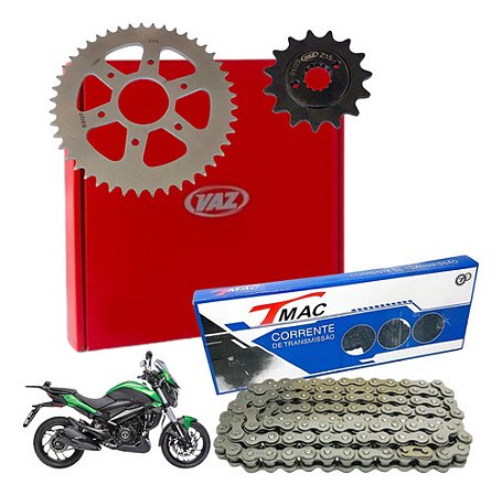 Kit Relação Bajaj Dominar 400 2023 2024 2025 2026 Cinza