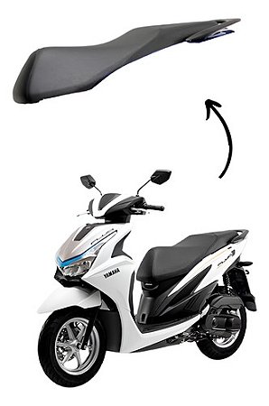 Capa De Banco Yamaha Fluo 125cc 2025 2026 Hybrid Preto