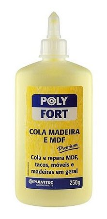 Cola Madeira Polyfort 250g Pulvitec