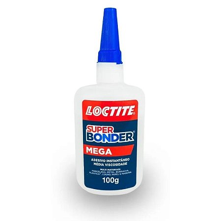 Cola Super Bonder Mega Adesivo Multiuso 100g Loctite