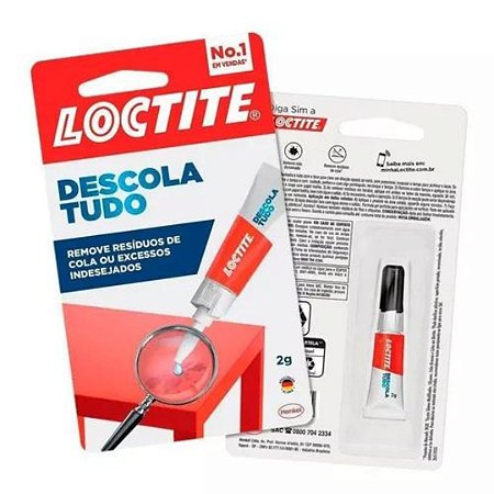 Descola Tudo 2g Henkel Tira Cola Super Bonder Adesivo